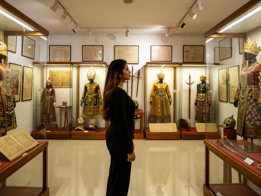 Gallery inside the Manipur State Museum