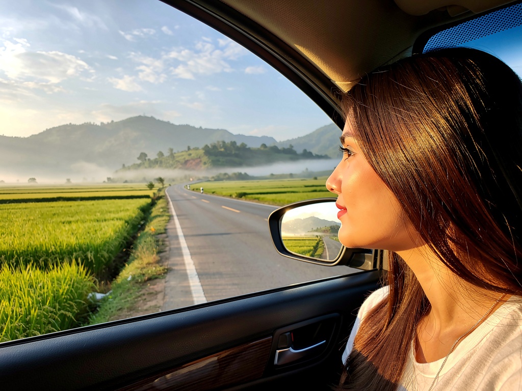 Scenic drive through the Imphal valley circuit